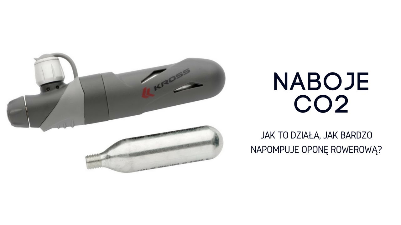 Naboje CO2 - jak to działa i jak bardzo napompują oponę rowerową?
