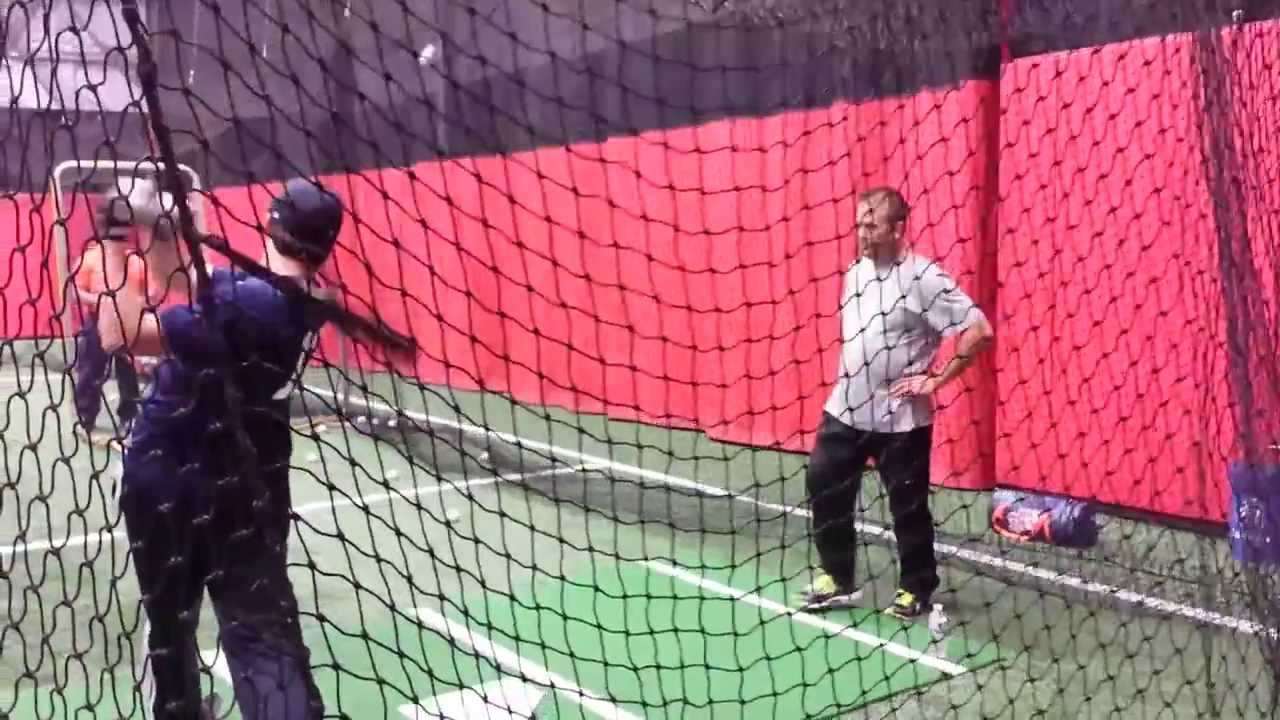 Nick Tedesco Hitting Lesson with Kevin Long - Batting Coach of the New York Yankees / New York Mets