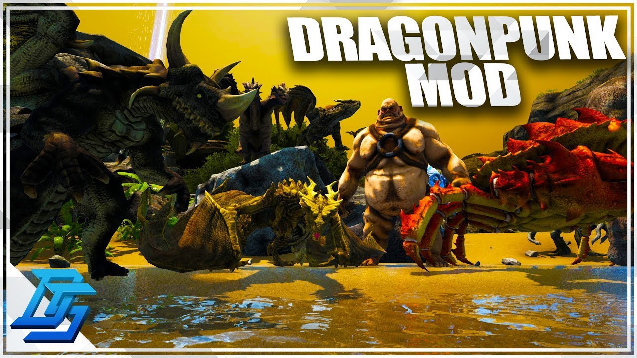Dragonpunk Mythical Creatures & Magic Mod All Creatures , Server Launch - Ark Survival Evolved