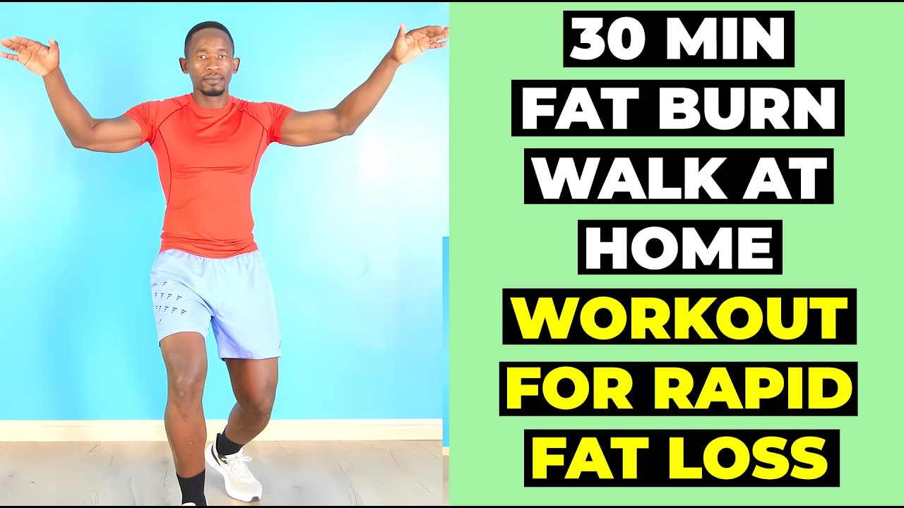 30-Minute The Ultimate Fat Burn Walk at Home Workout for RAPID FAT LOSS