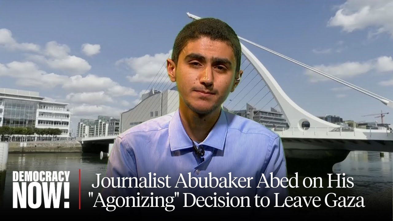 If I Stayed, I Would've Died: Journalist Abubaker Abed on 
