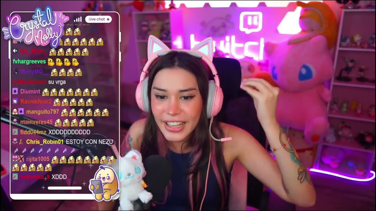 Crystal molly tiene una Fuerte Discusión con Nezumi