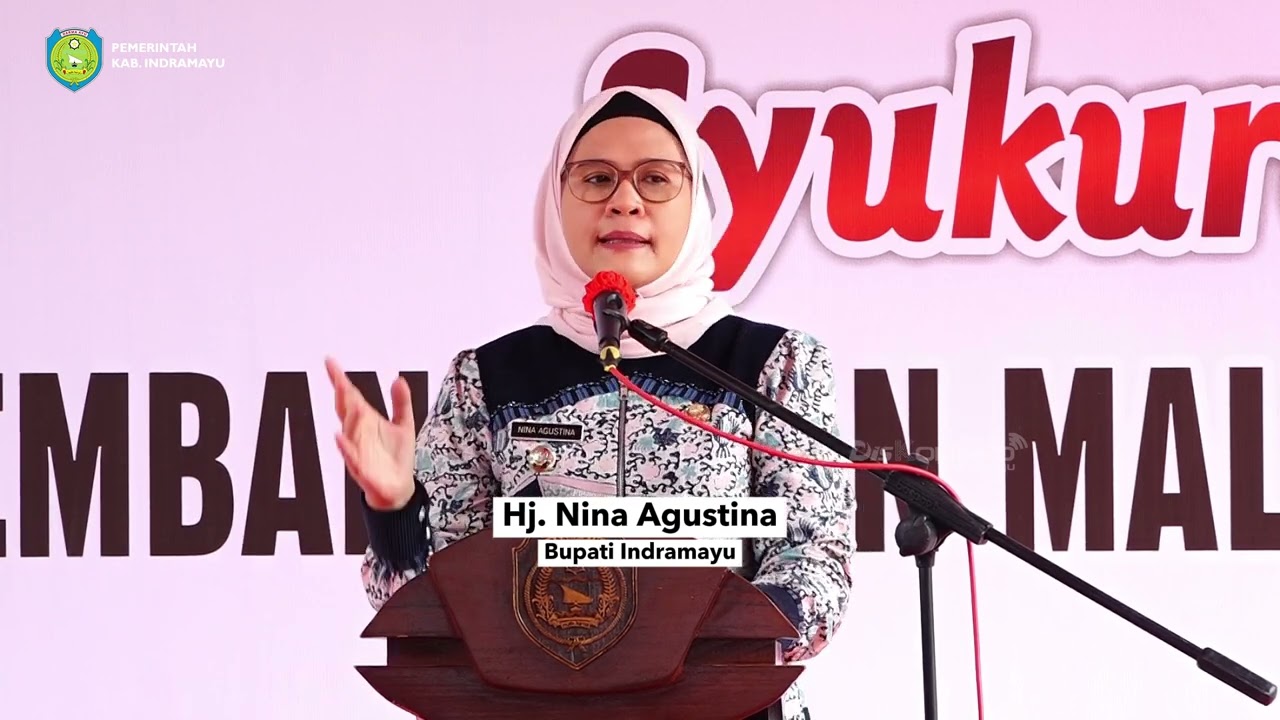Bupati Nina Agustina Gelar Syukuran Pembangunan Mall Indramayu