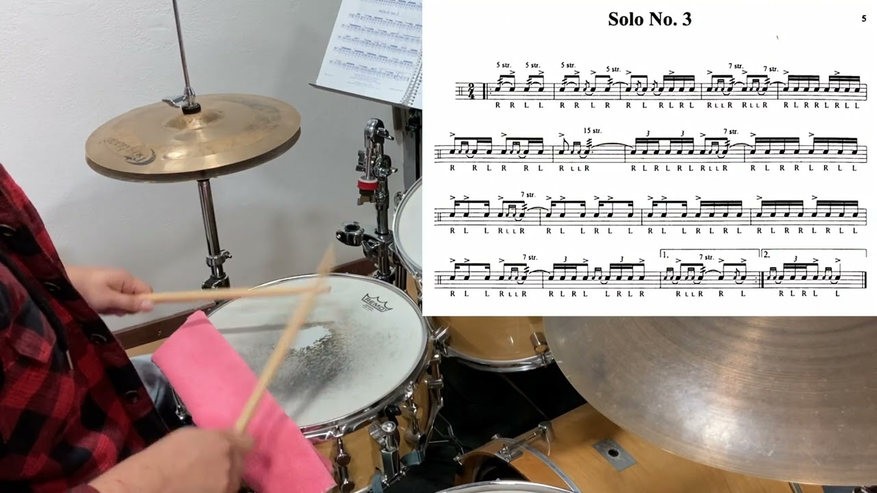 Charley Wilcoxon - Solo n&deg; 3 (150 Rudimental Solos)
