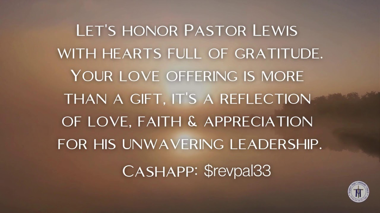 Morning Meditation, Pastor Phil Lewis