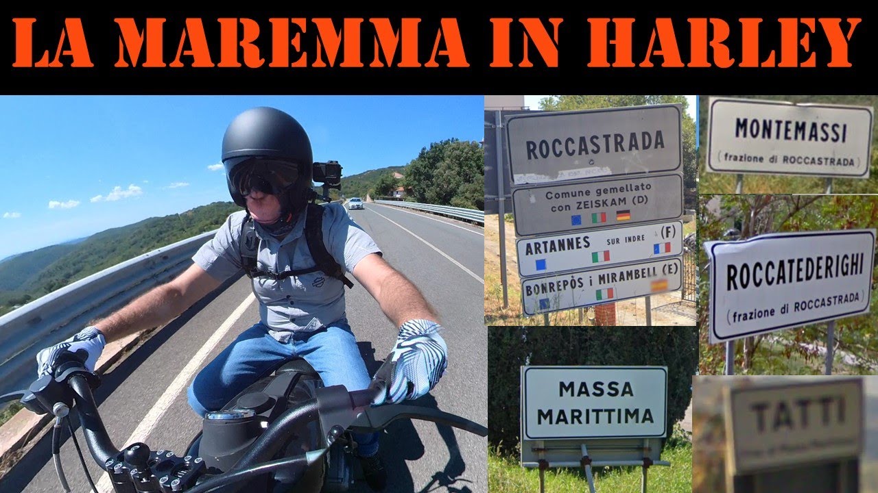 I 5 borghi pi&ugrave; belli dell'alta maremma da fare in Harley #tuscany