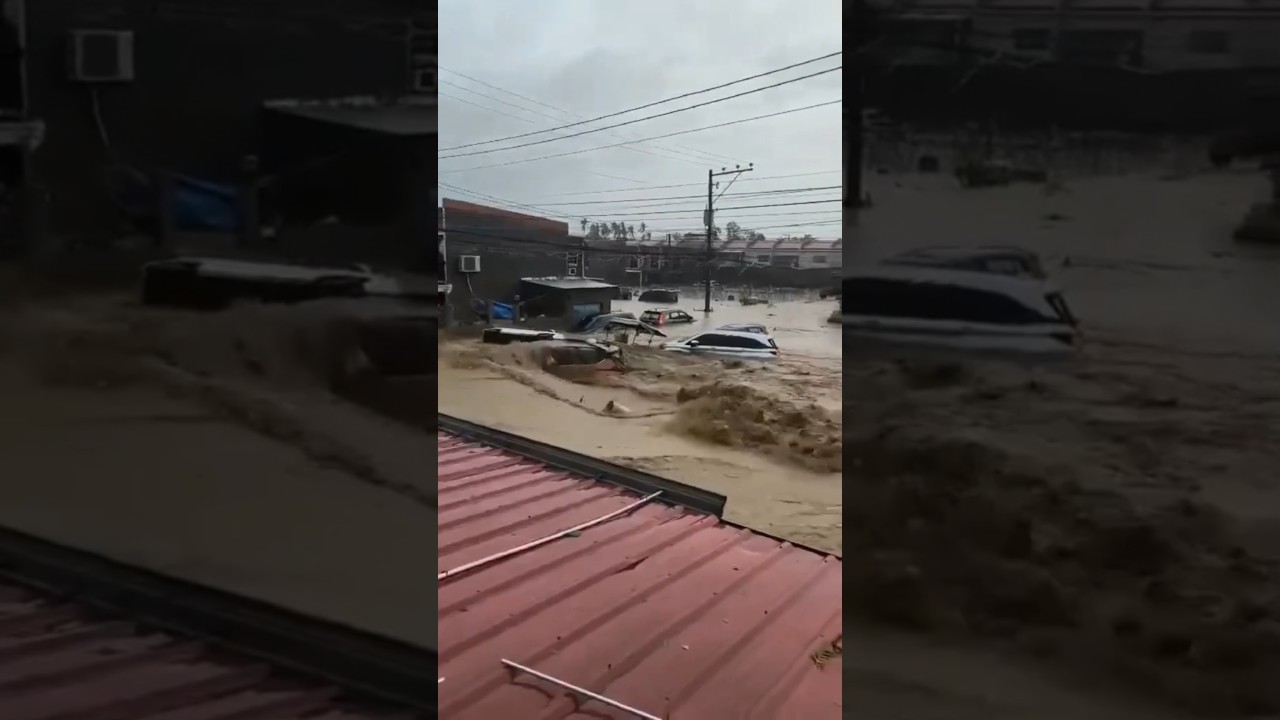 Scariest Floods Ever Caught on Camera #floods #viral #disaster #flood #trending #nature