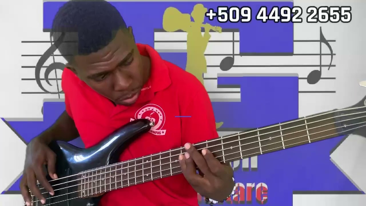 Mwen paka fè wout sa mwen sel san Jezi - Bass cover