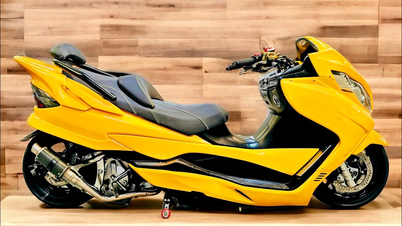Suzuki Skywave 400 K8 ใช้น้อย20xxxกิโล ชุดแต่งJet's 2Whrelsรอบคัน ช่วงล่างถุงลม