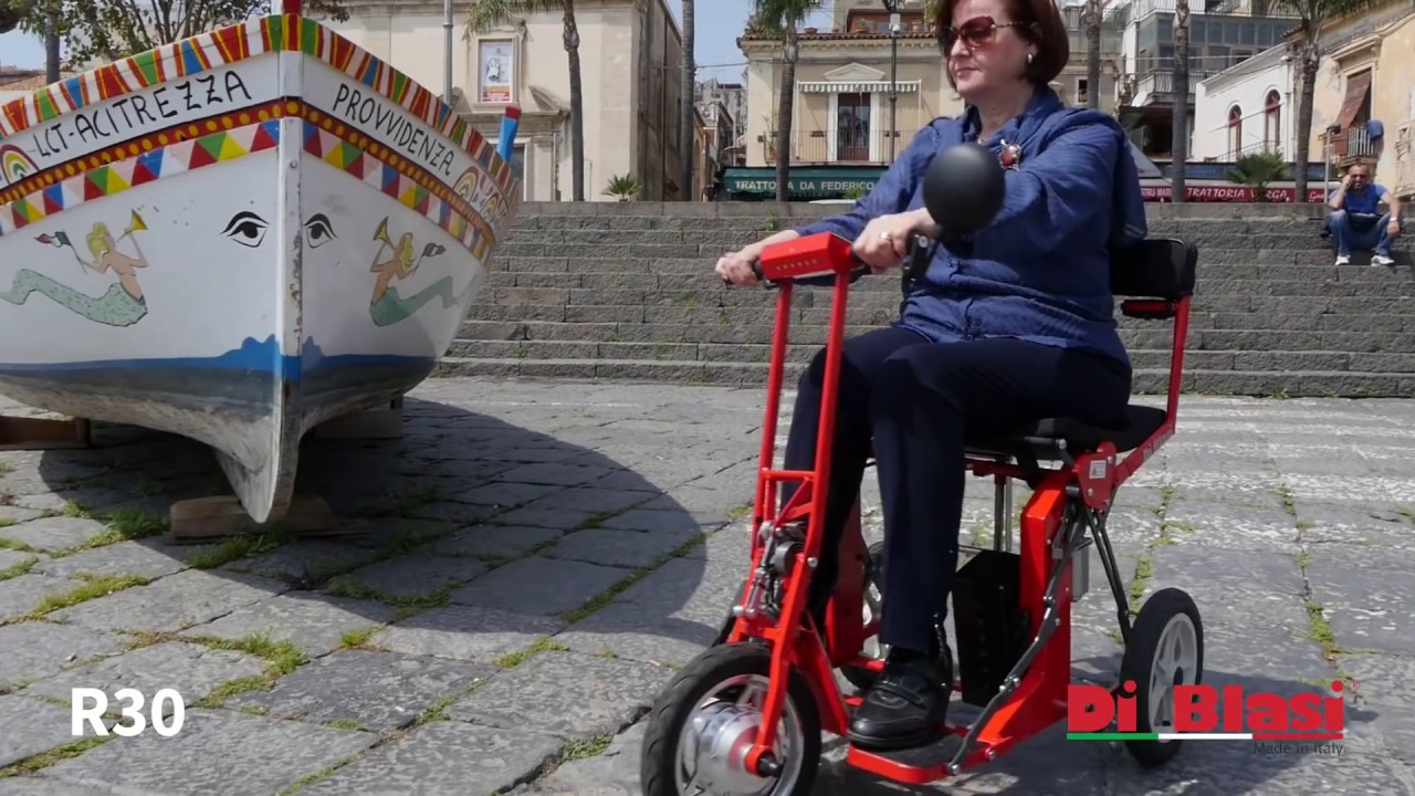 Folding mobility scooter R30 DI BLASI