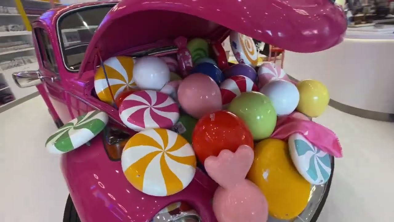 Land of Legends Candy Candy mağazası bir harika. Dekor muhteşem.