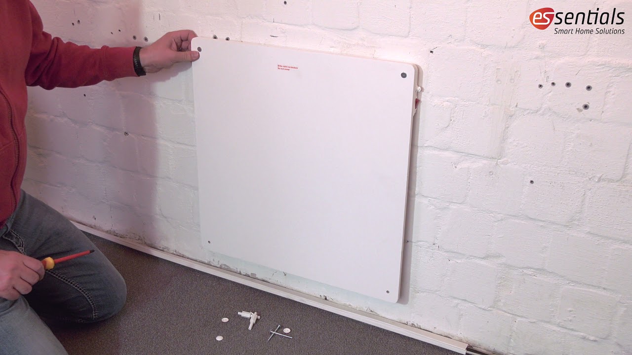 essentials Smart Home Elktro-Wandheizung montieren & anlernen
