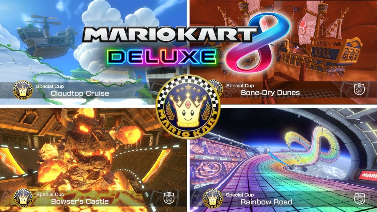 Mario Kart 8 Deluxe -  Special Cup - Daisy & Princess Peach (2 Players)