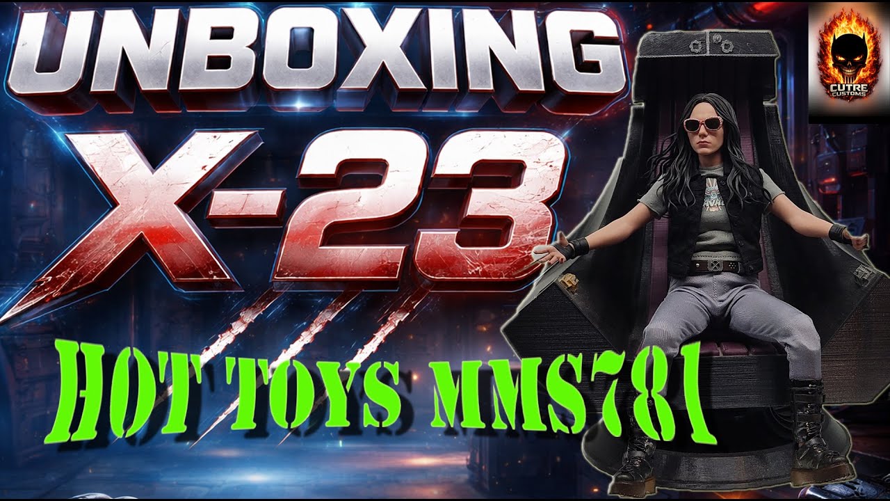 Hot toys X-23 MMS781 Unboxing