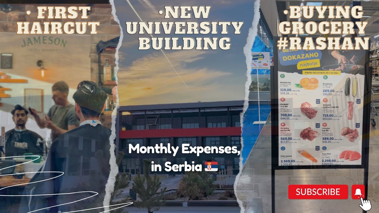 Living cost in Serbia 🇷🇸| How much expensive is serbia ? | MBBS Abroad, Mbbs in Serbia #livingcost