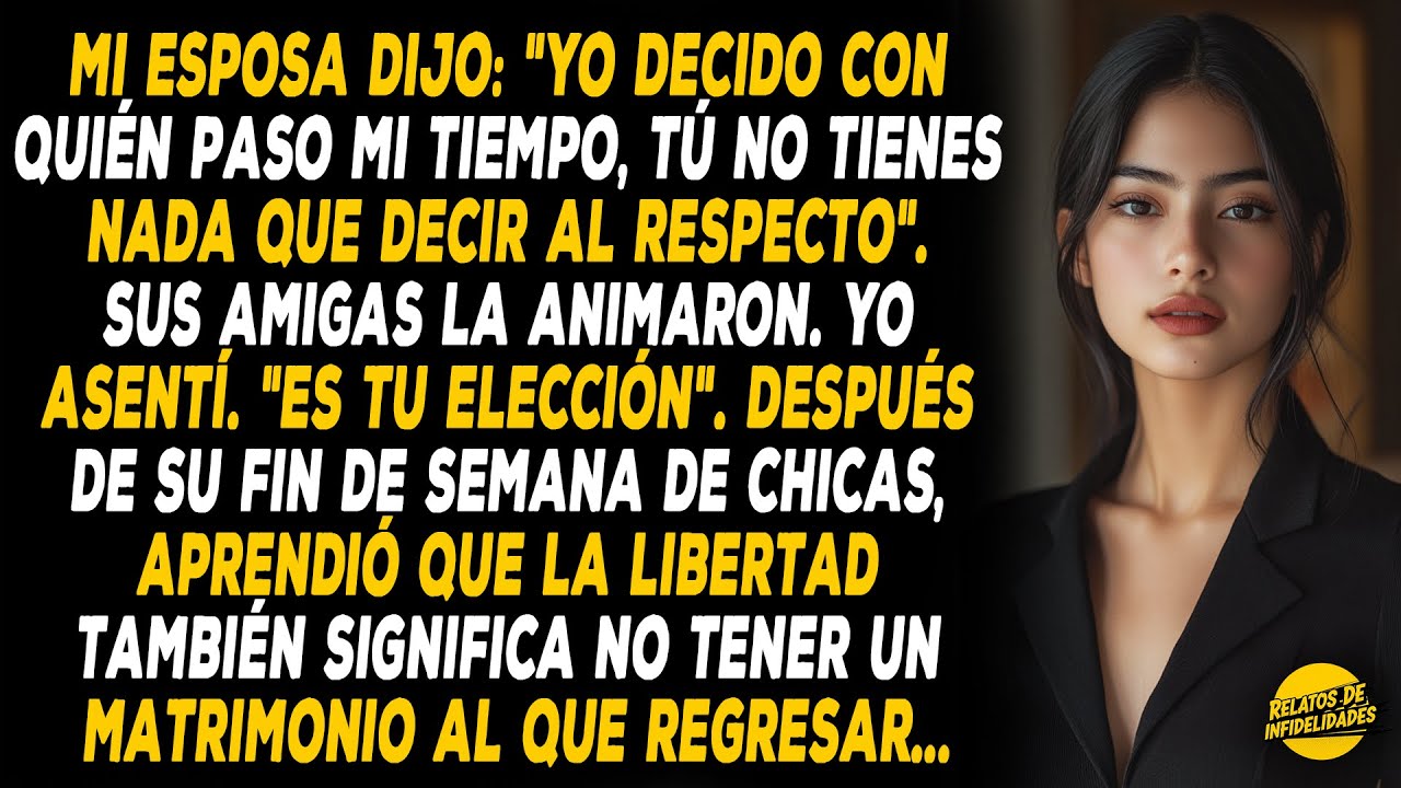 Mi Esposa Me Dijo Que No Tenía Voz Ni Voto En Sus Decisiones, Pero Mi Reacción Redefinió El...