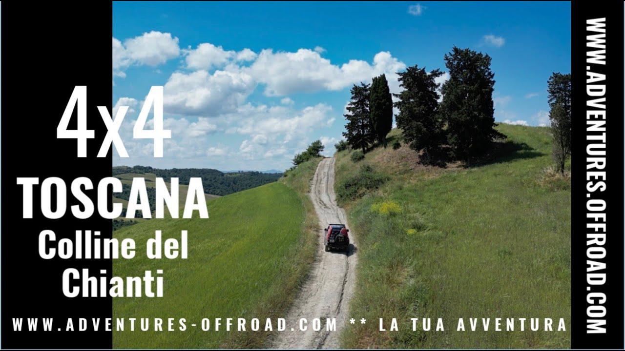 Il drone DJI Mini 3 Pro sopra il Chianti: Avventure Offroad 4x4 tra le meravigliose colline toscane!