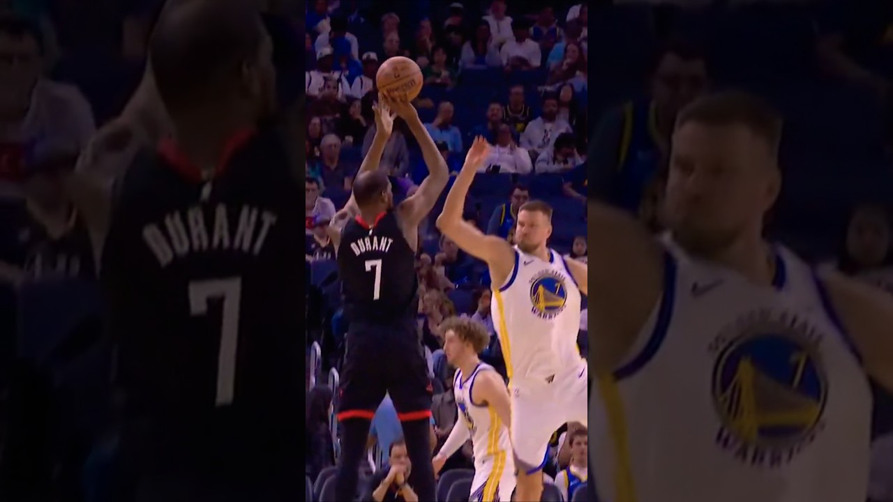4-очковый бросок от Кевина Дюранта 🎯 #nbahighlights #kevindurant #houstonrockets
