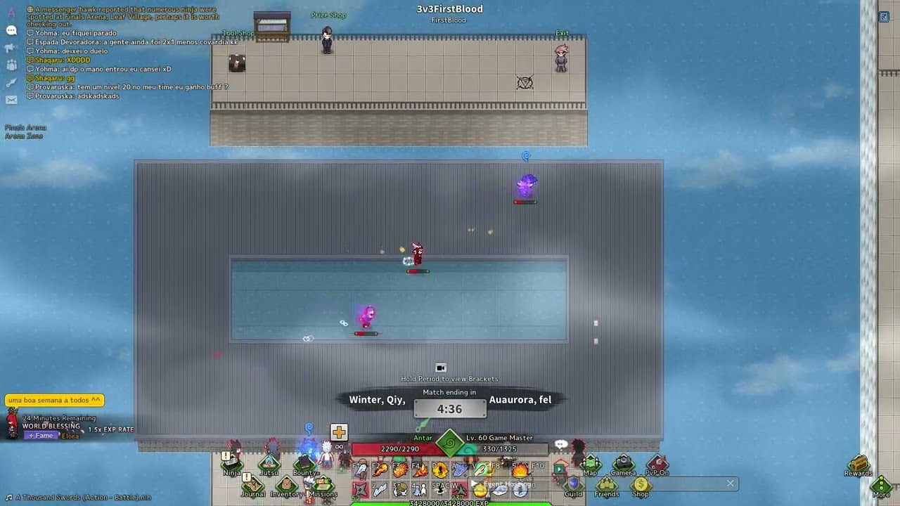 3v3FirstBlood Hawk server Nin Online
