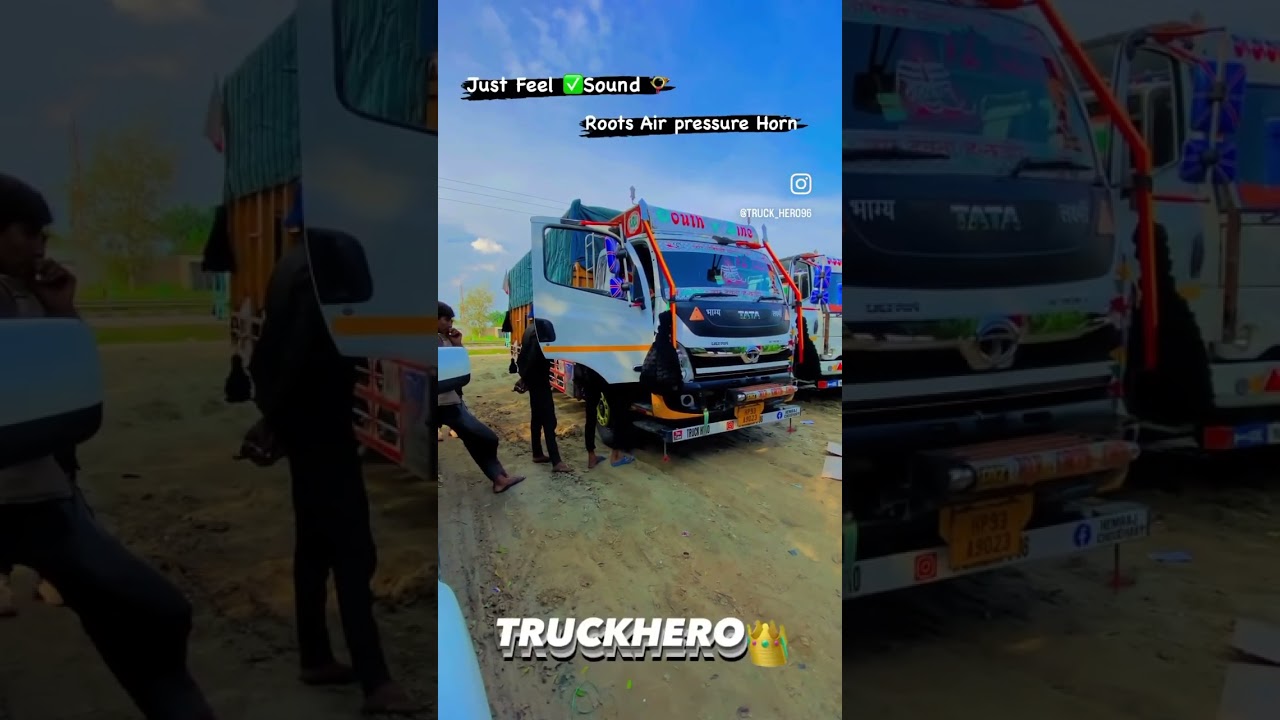 Roots Air Pressure Horn 📯|| Volvo Horn || Bajrang Bali Horn || TRUCKHERO👑||