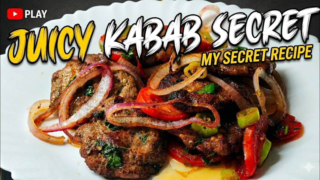 Authentic Chapli Kabab Recipe | Street Style Chapli Kabab Recipe | Foodieyan Gallan 