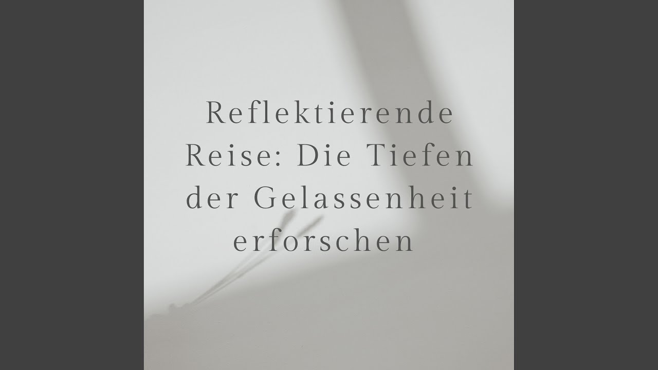 Melodische Verz&uuml;ckung: Tief in musikalischer Gelassenheit versinken (Endlosschleife)