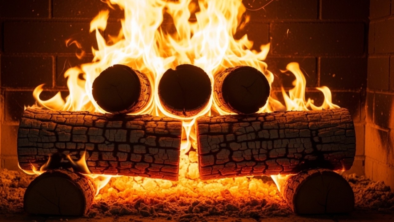 🔥 Ultimate Cozy Fireplace 4K Live | Real Crackling Fire Sounds for Deep Sleep 💤