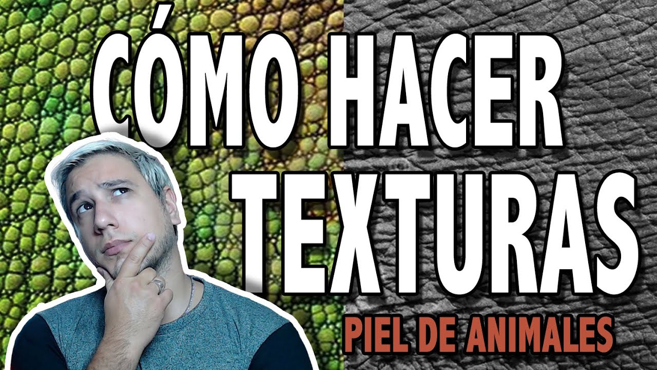 COMO HACER TEXTURAS - PIEL DE ANIMALES / VISUPLAS