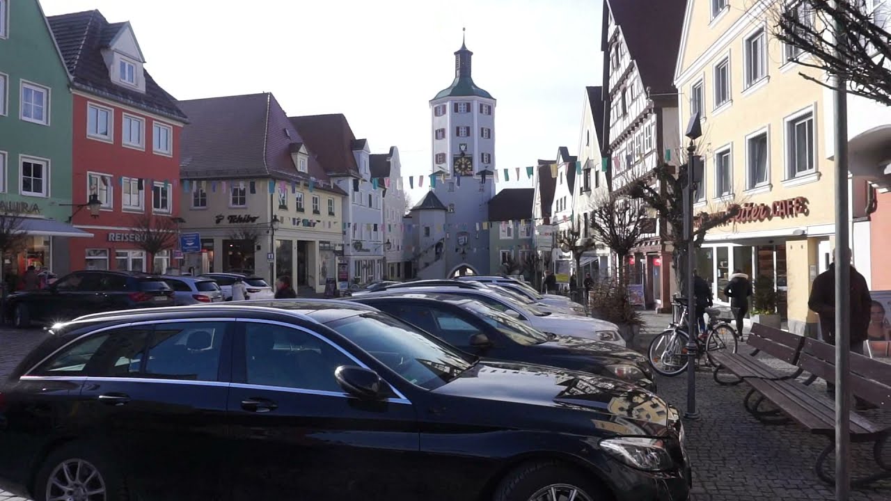 Günzburg. A walk around a historical Bavarian town.