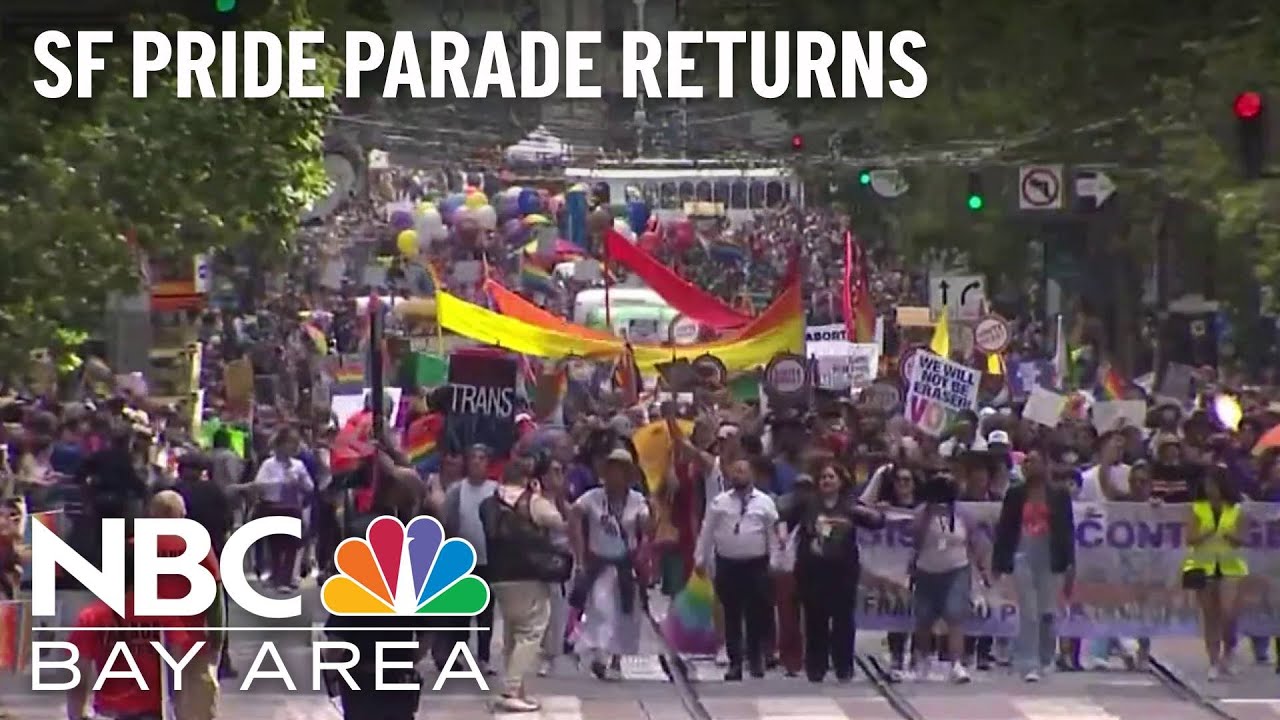 San Francisco Pride Parade Returns After COVID-19 Hiatus