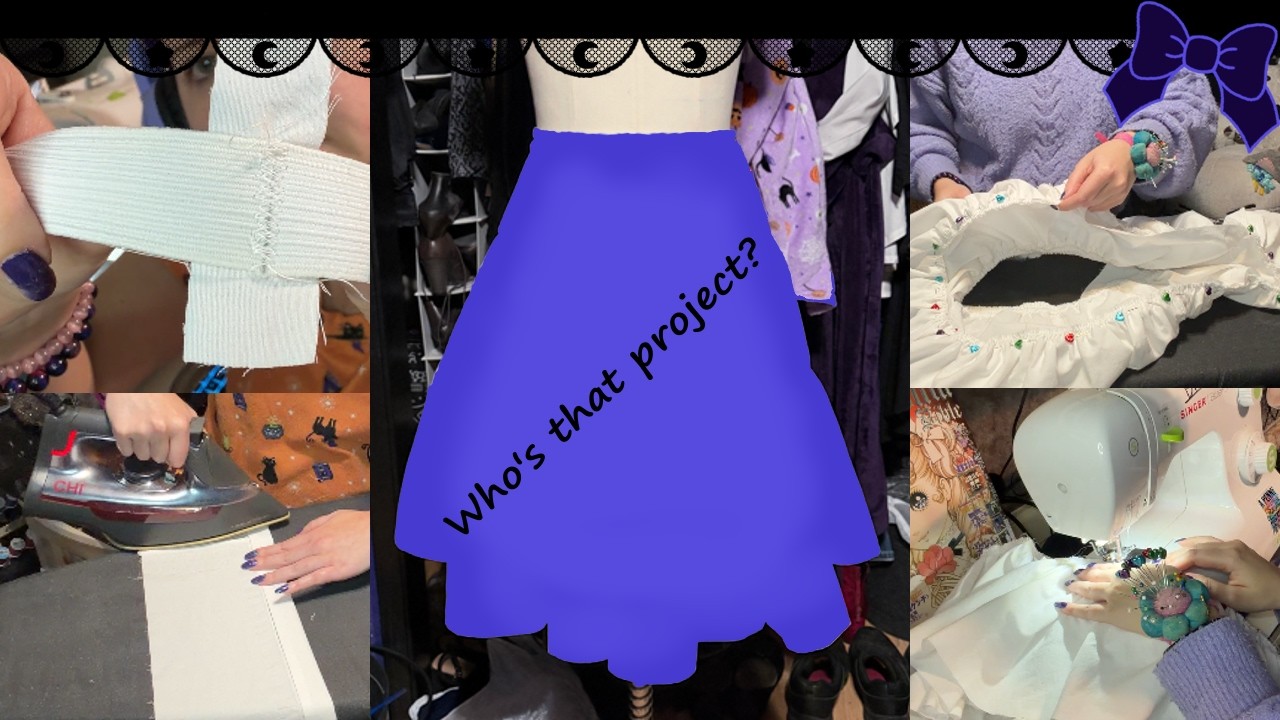 Week 2! ⭐ I did it!⭐ Finishing my petticoat~