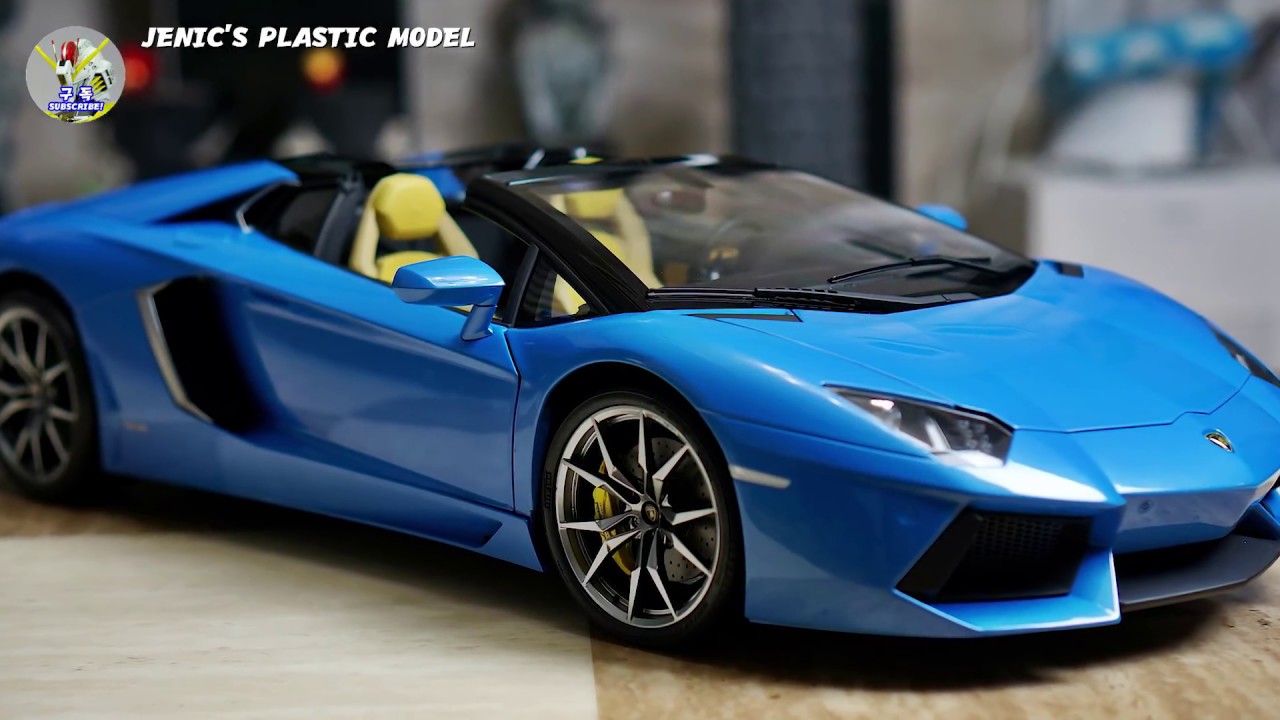 [SCALE  MODEL] 1/8 scale pocher Lamborghini Painting