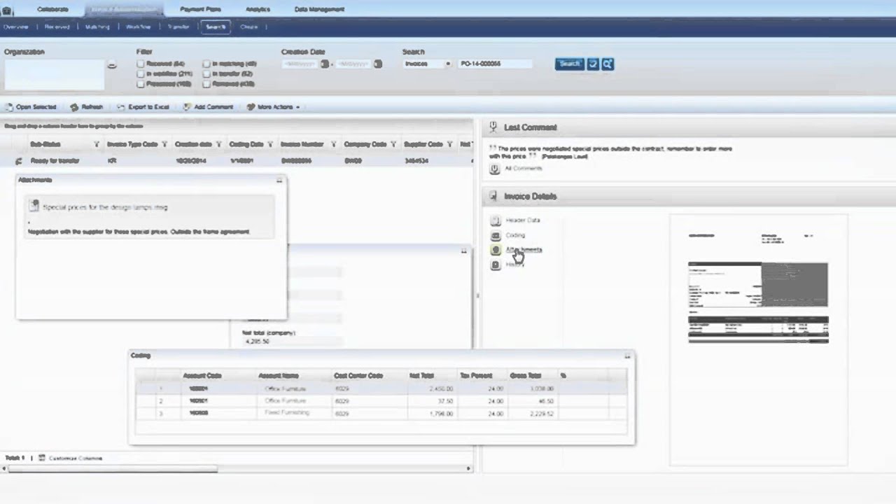 Basware Invoice Automation demo | ICreative