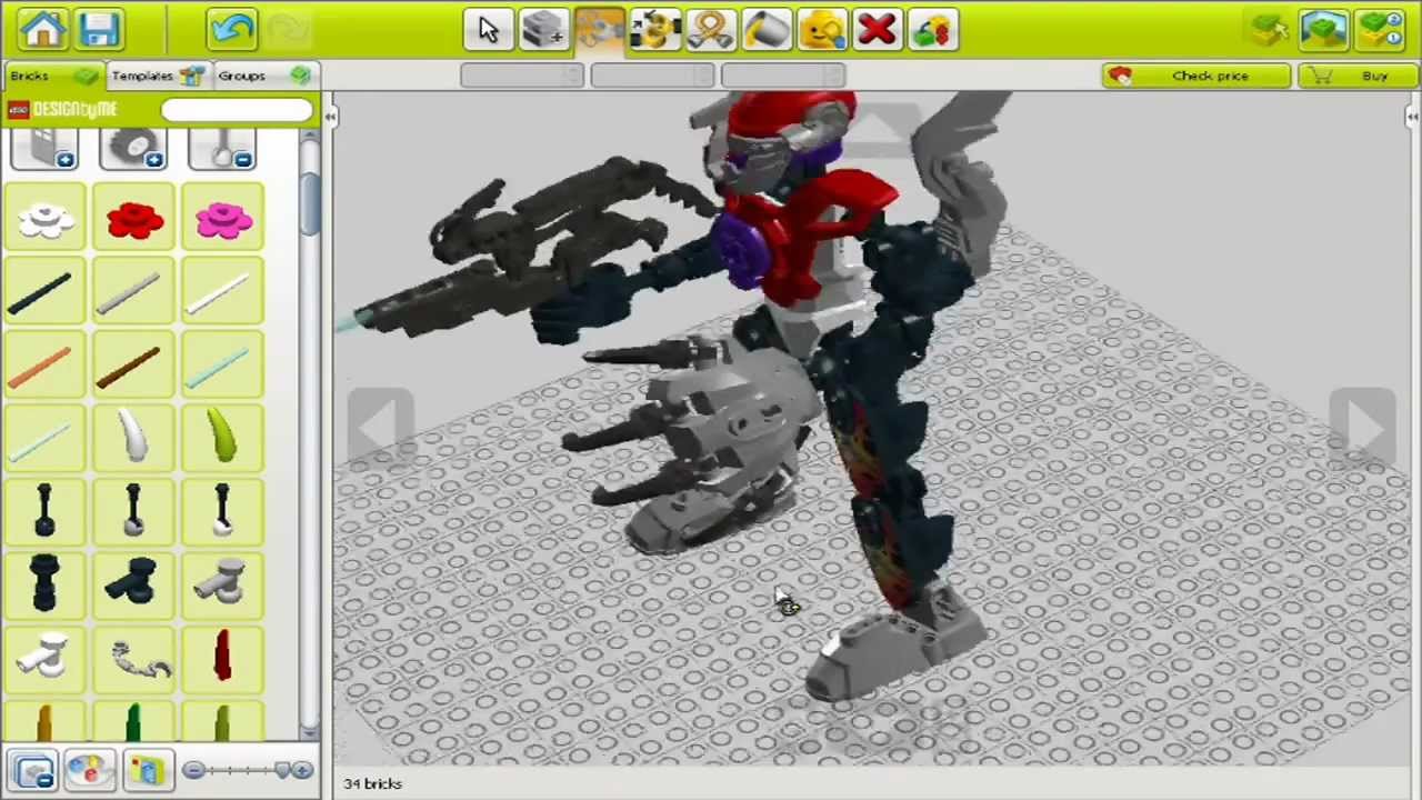 [LEGO Digital Designer] Criando Robô #1