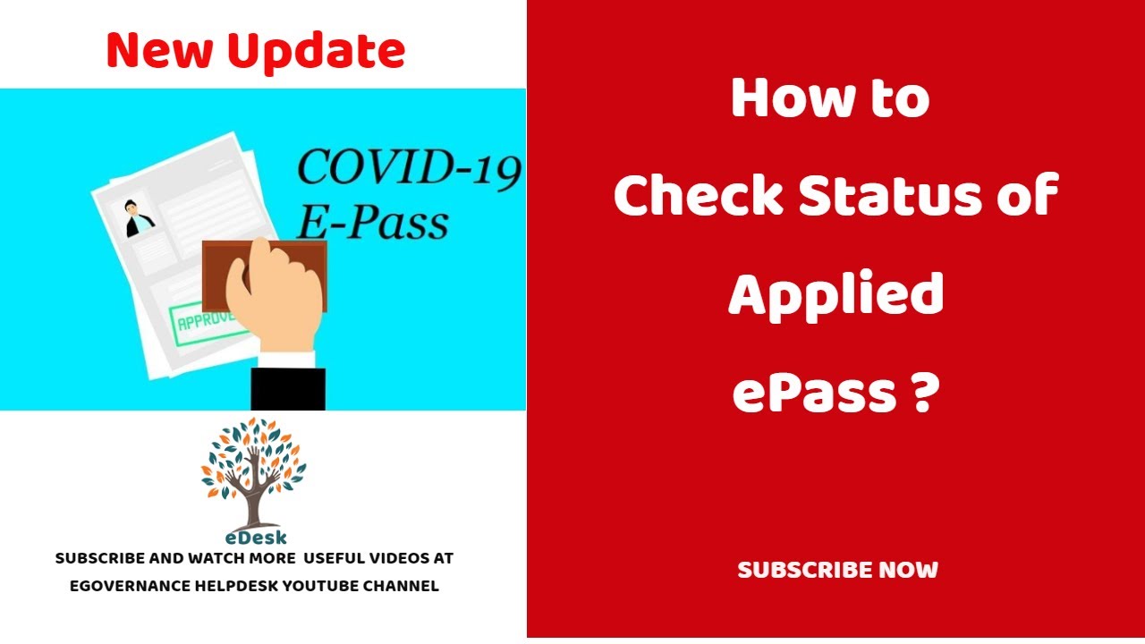 How to Check Status of ePass ? | eGovernanceHelpdesk