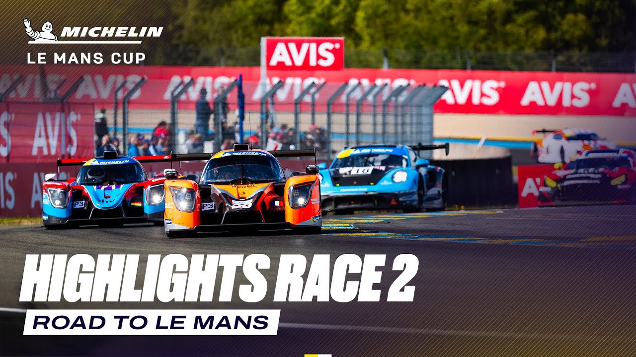 Race 2 Highlights | Road To Le Mans 2024 | Michelin Le Mans Cup