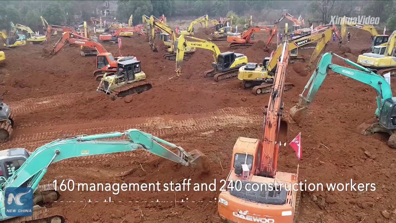 How can China build a hospital in 10 days?