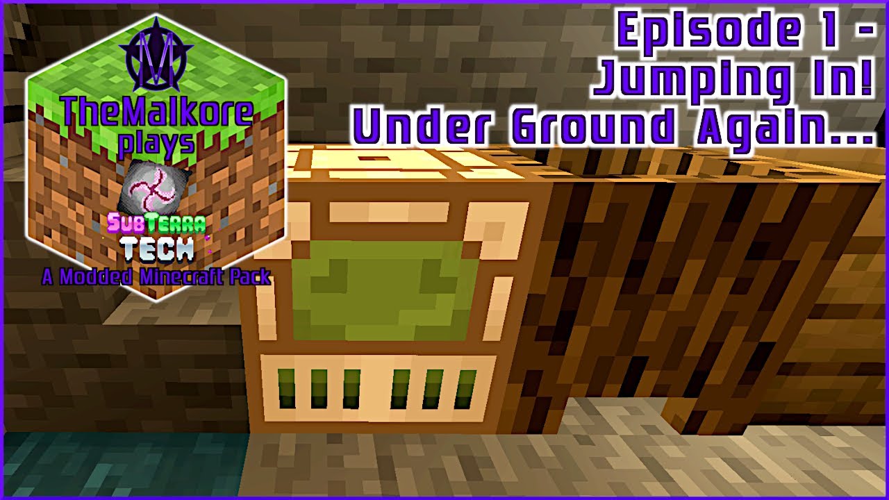 SubTerra Tech 🟣 Episode 1 🟣 Jumping In! Under Ground Again...