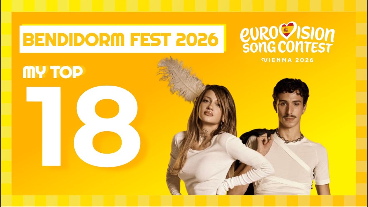 Benidorm Fest 2026 (Spain) | My Top 18 