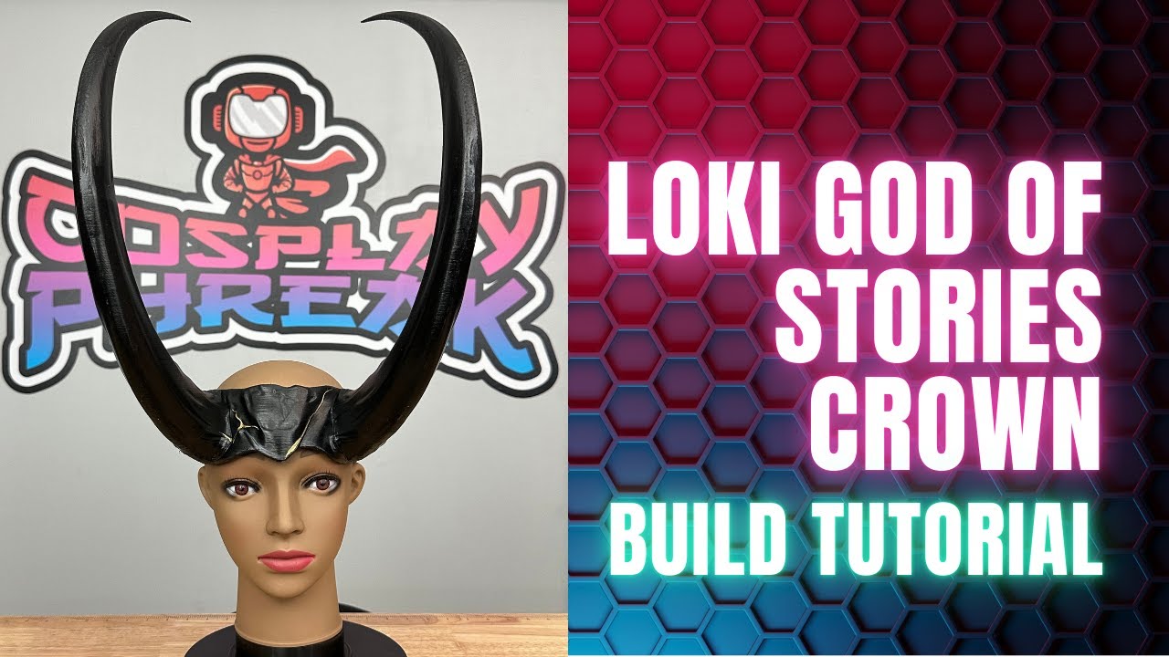 CosplayPhreak Episode 33 - Loki God of Stories Crown Tutorial