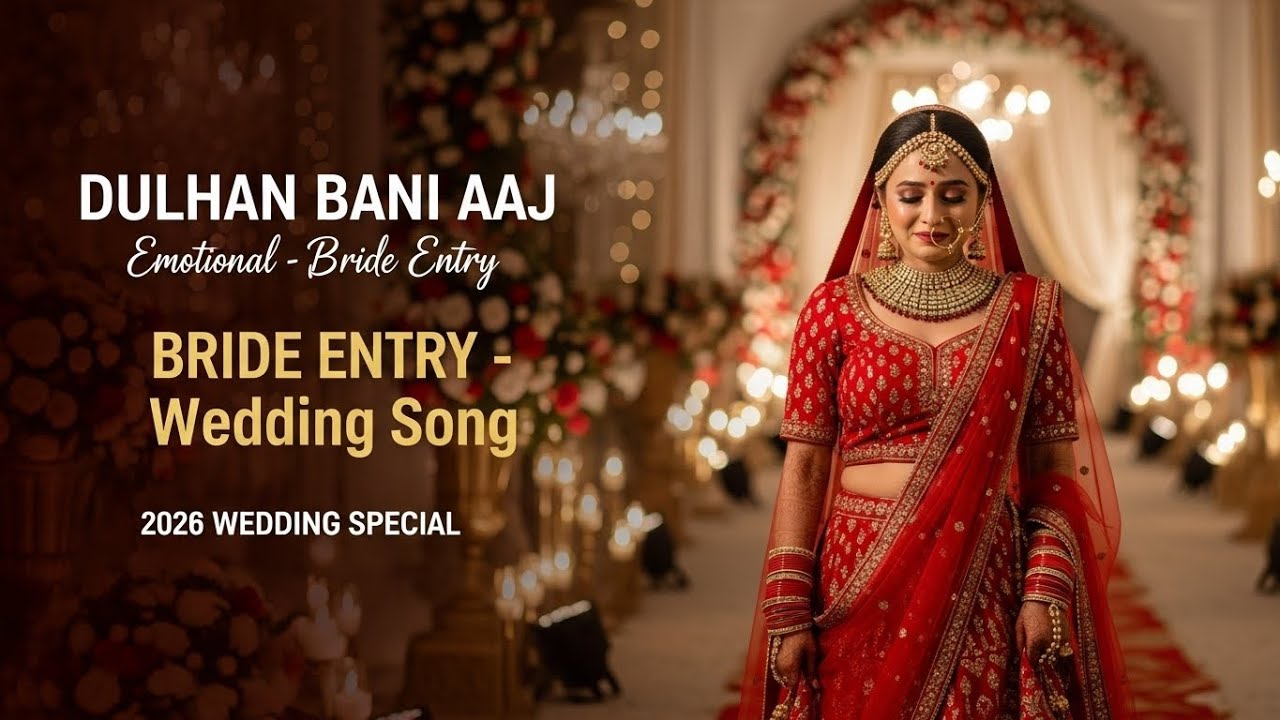 Dulhan Bani Aaj 👰✨ | Bride Entry Song 2026 | Emotional Wedding Hindi Song