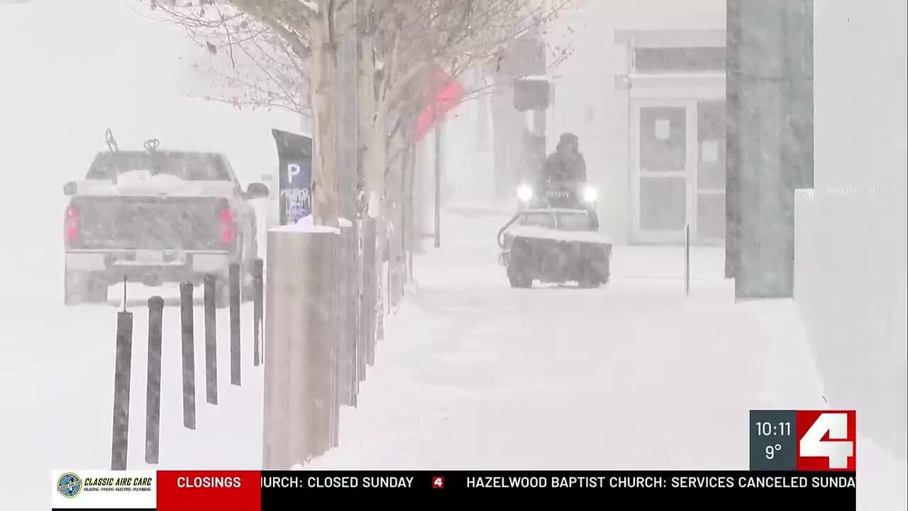 As snow moved in on Saturday, it added to the challenges for small businesses