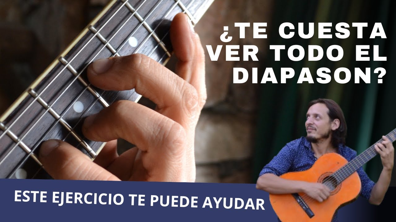¿Te cuesta ver todo el diapasón?