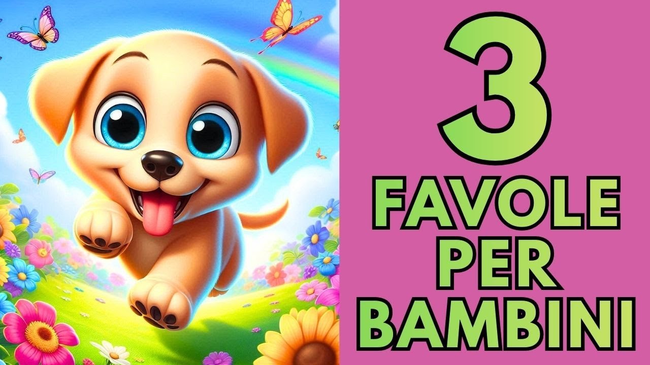 3 FAVOLE PER BAMBINI