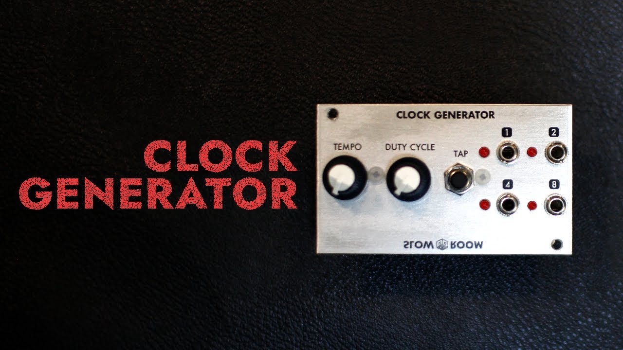 DIY EURORACK CLOCK GENERATOR