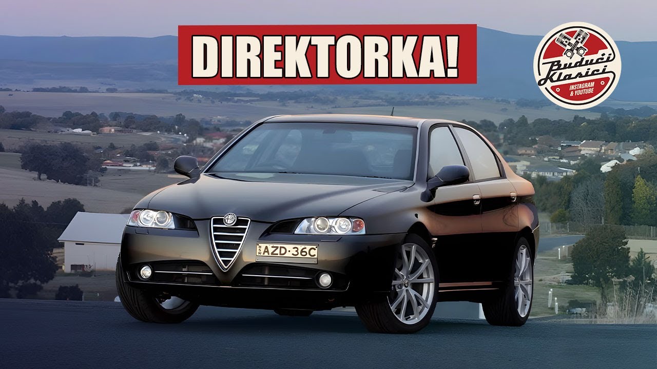 Kupio sam Alfu DIREKTORKU 166 sa Busso motorom!