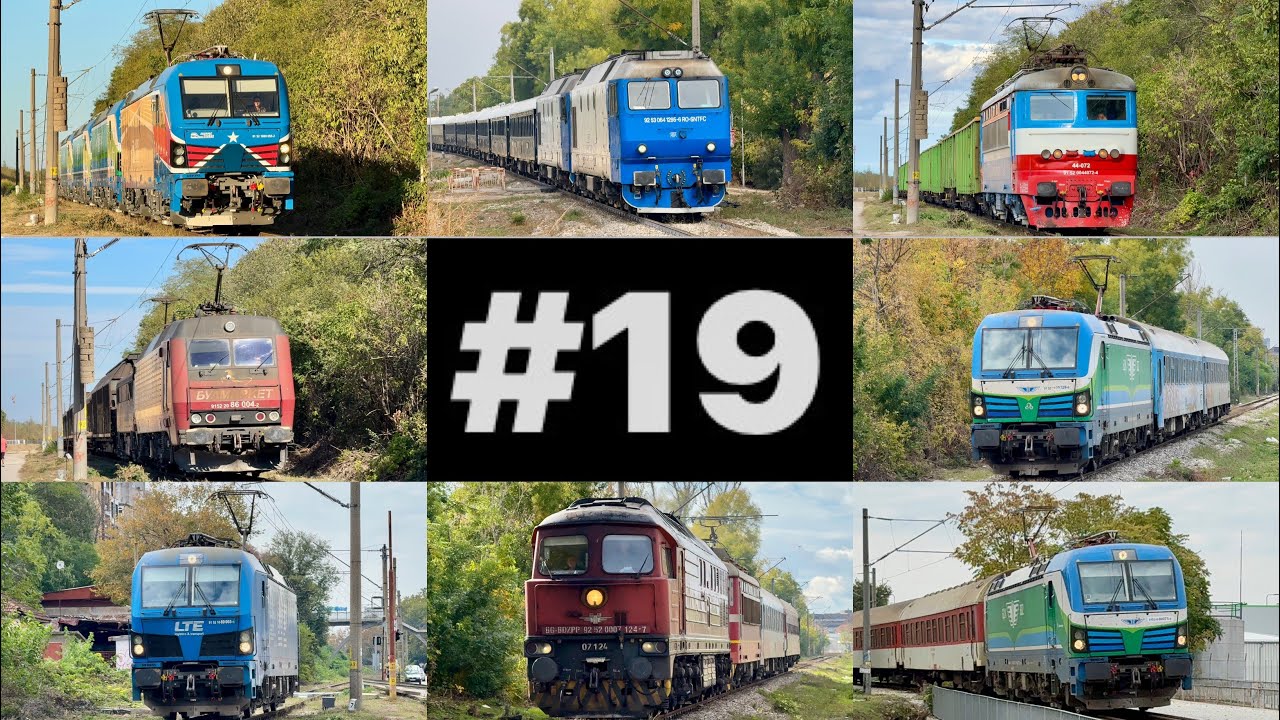[4K] Trainspotting I Episode 19 (BDZ, Bulmarket, Skoda, Brand New Smartrons and others)  🚂🚃🛤️