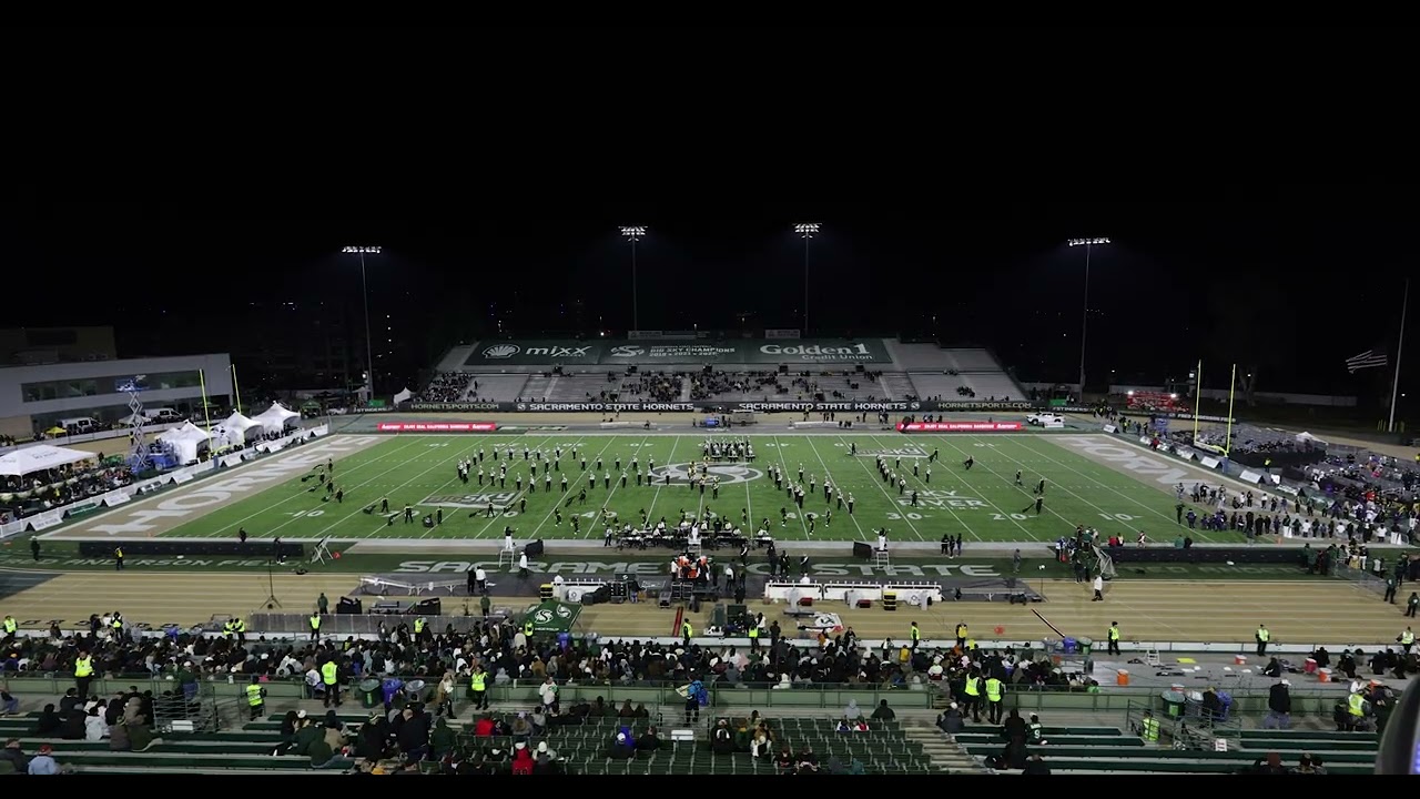 Sacramento State Marching Band 2025 - Pregame