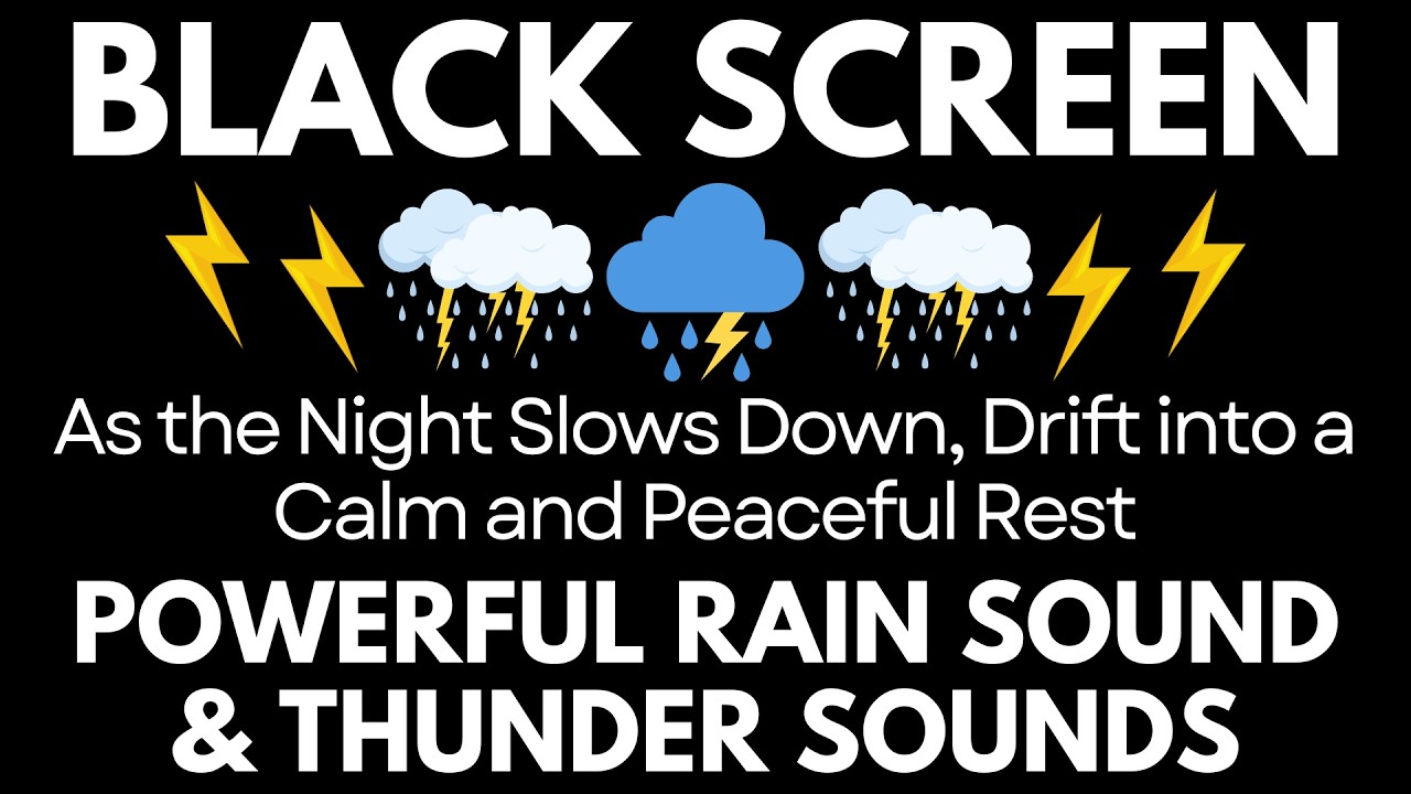 As the Night Slows Down, Drift into a Calm and Peaceful Rest | 12 Hours Beat Insomnia - No Ads