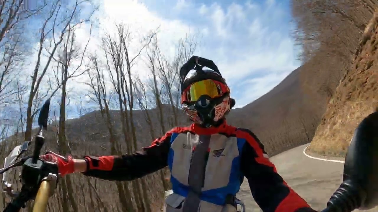 Honda Africa Twin crf1000l strade italiane passo Cerreto Pradanera Radici Abetone GoPro Hero 9